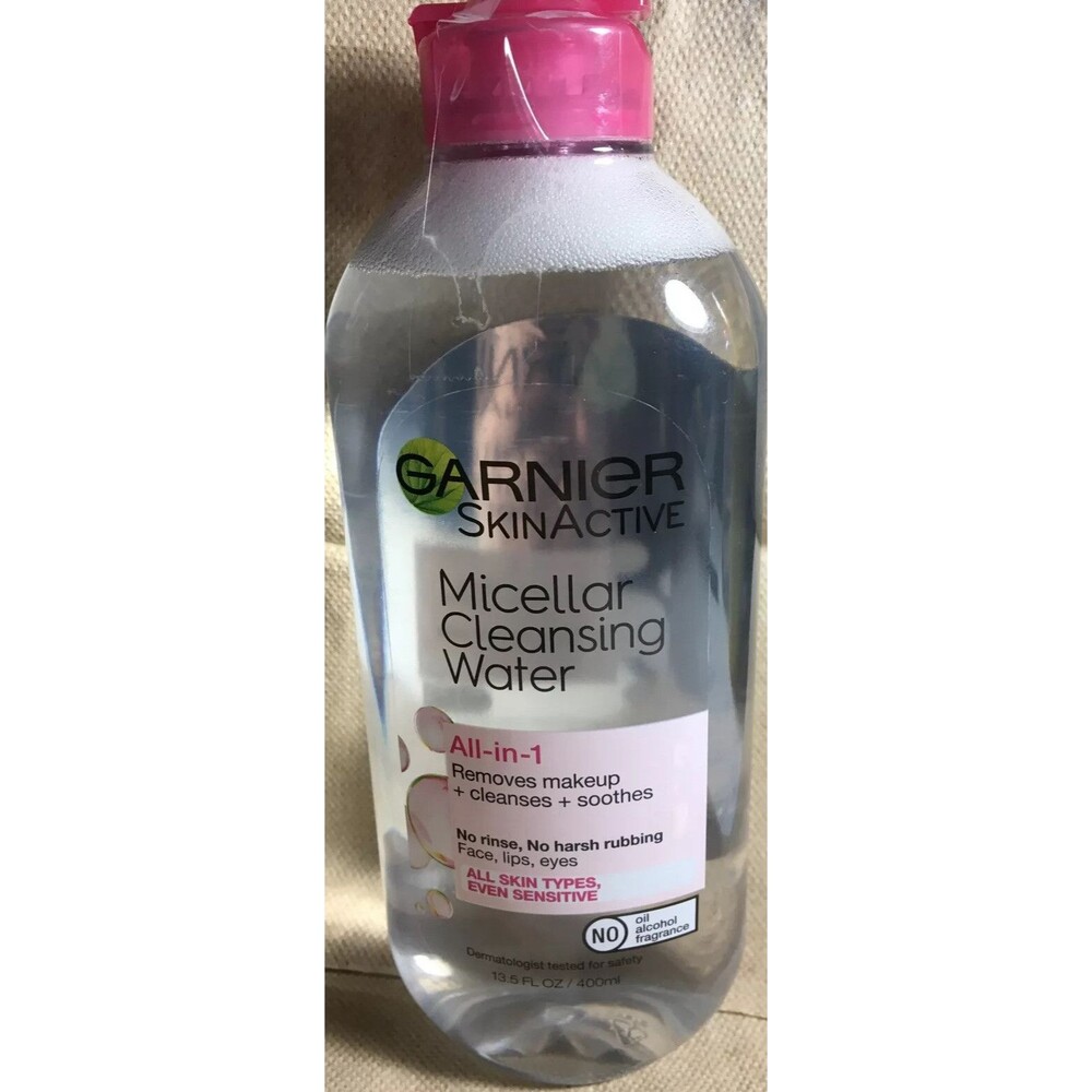 Garnier SkinActive Micellar Cleansing Water, For All Skin Types, 13.5 Ounce 2 Pk